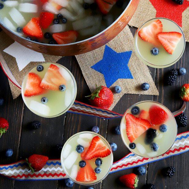 Red White And Blue Brunch Punch thumbnail image