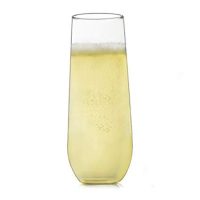 Libbey Stemless Champagne Flute Glasses