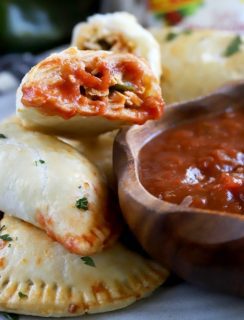 Poblano Enchilada Chicken Empanadas thumbnail