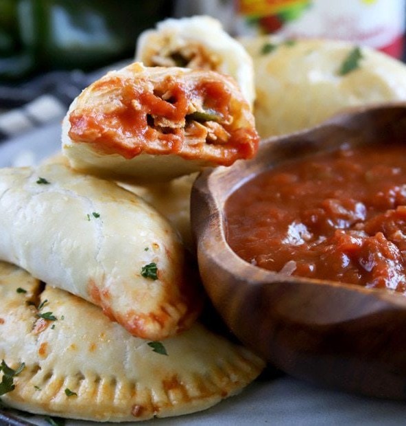 Poblano Enchilada Chicken Empanadas thumbnail