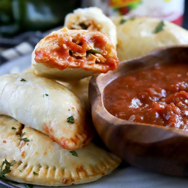 Poblano Enchilada Chicken Empanadas thumbnail