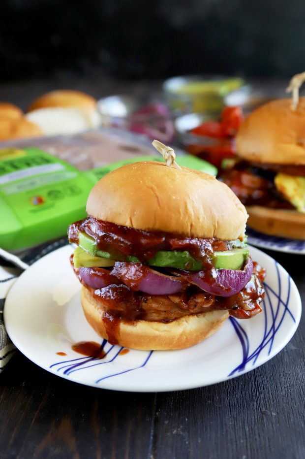 BBQ chicken sandwich