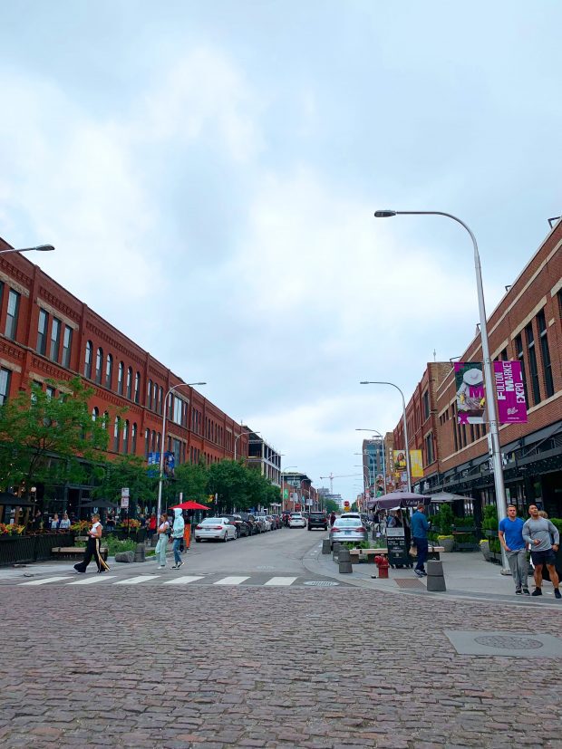 Streets of Fulton in Chicago