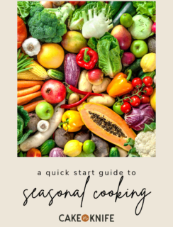 Quick Start Guide to Seasonal Cooking main image