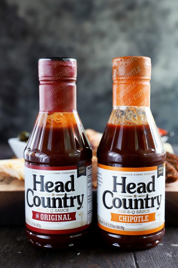 Bottles of Head Country Bar-B-Q