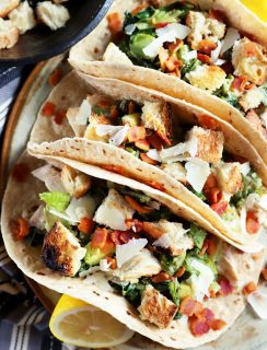 Chicken tacos photograph