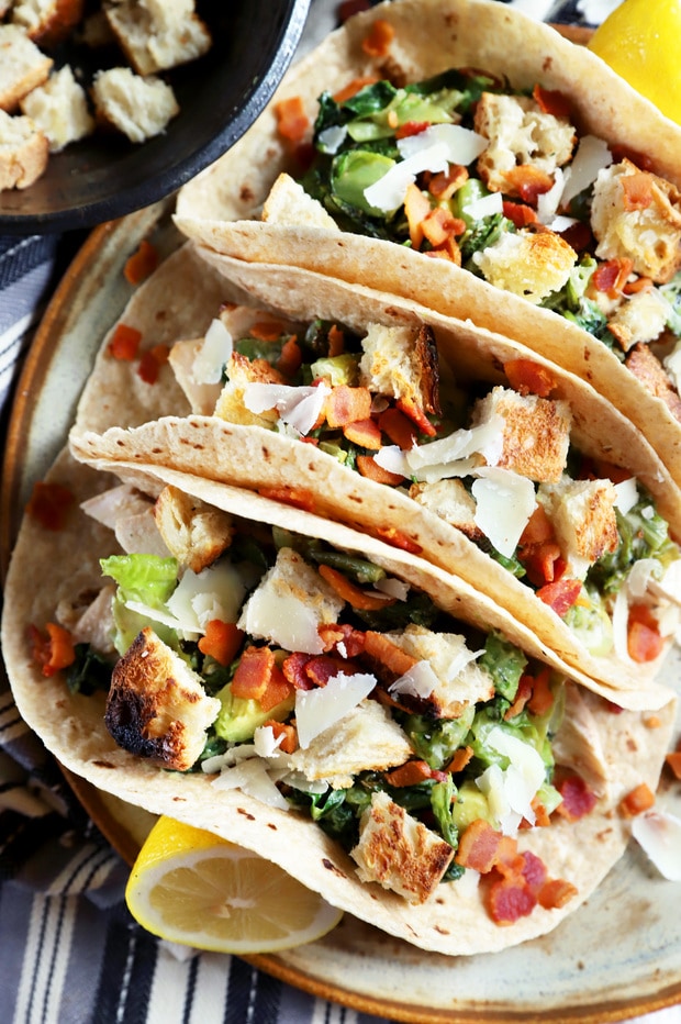 Chicken tacos photograph