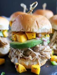 Jerk chicken sliders thumbnail image