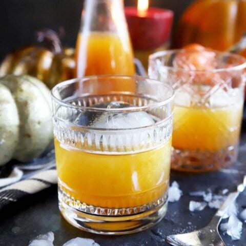 Pumpkin Spice Bourbon Old Fashioned