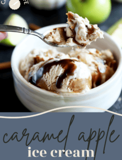 Caramel Apple Ice Cream Pinterest Photo