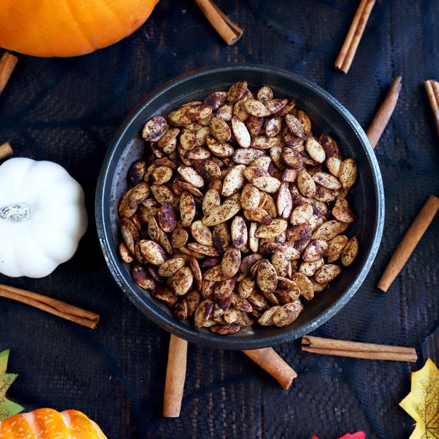 Thumbnail image for the best roasted pumpkin seeds