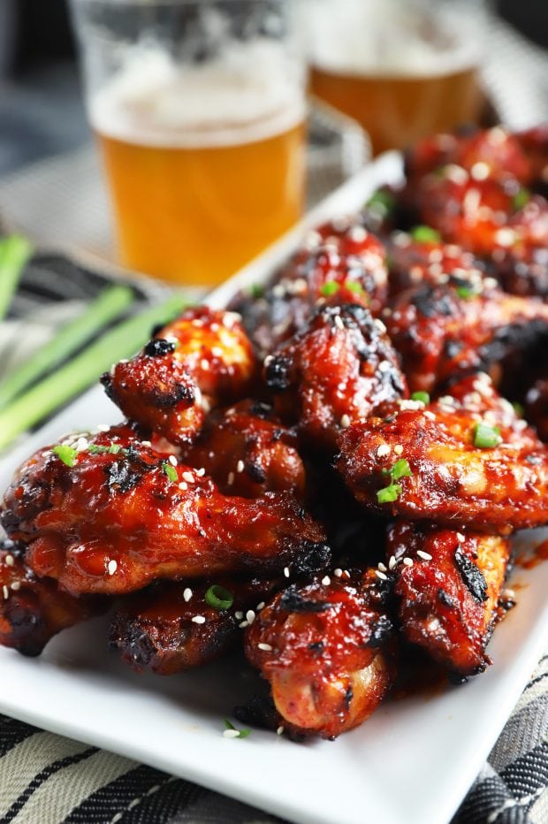 Crispy Korean BBQ Chicken Wings_7240 - Cake 'n Knife