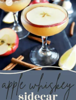 apple whiskey sidecar pinterest graphic