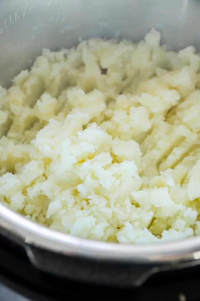potatoes mashed in the instant pot
