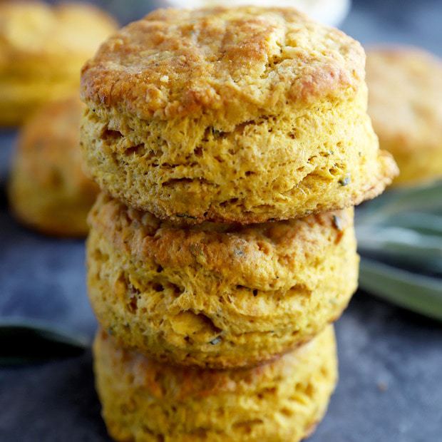 Pumpkin sage biscuits thumbnail image