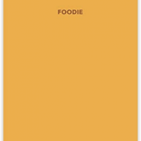 Foodie: A Dauntless Blank Book 
