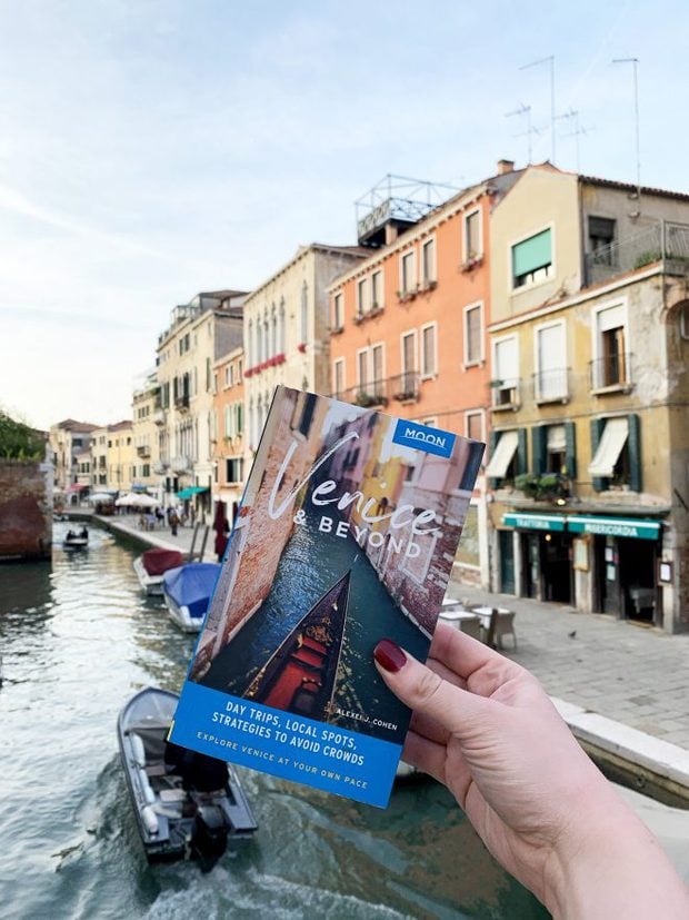 Venice Moon Travel Book Photo in Venice