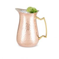 Copper Hammered Pitcher