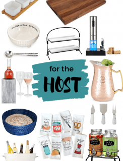 Entertaining holiday gift guide for the host or hostess