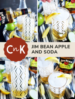 Jim Beam® Apple and Soda Pinterest Graphic