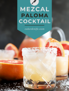 Big Batch Mezcal Paloma Punch Pinterest Image