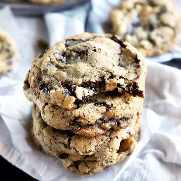 Sea Salt Dark Chocolate Cookies thumbnail image