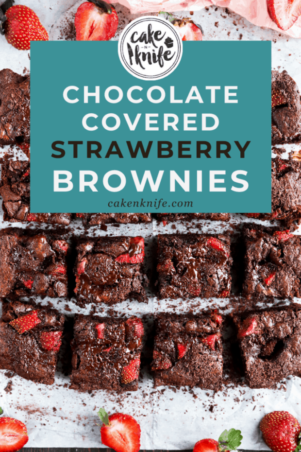Chocolate Brownies Pinterest image