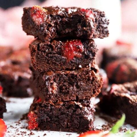 Thumbnail image of chocolate covered strawberry brownies