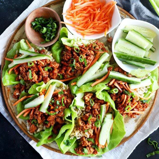 Thumbnail image for Korean Ground Turkey Lettuce Wraps