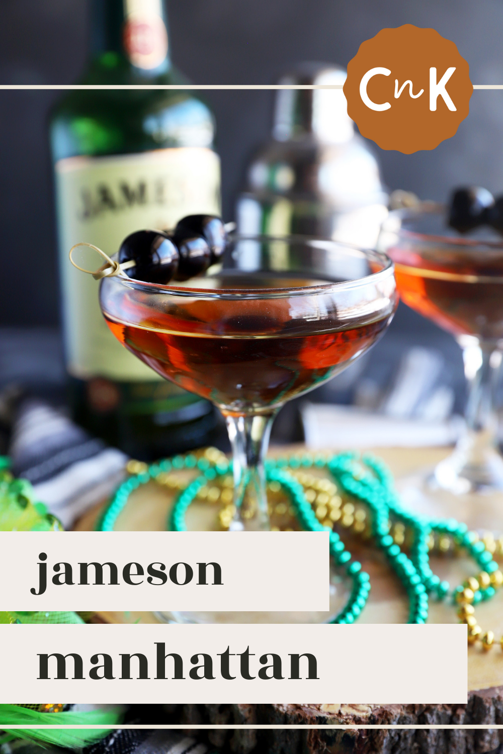 Classic Jameson Manhattan Recipe Cake 'n Knife