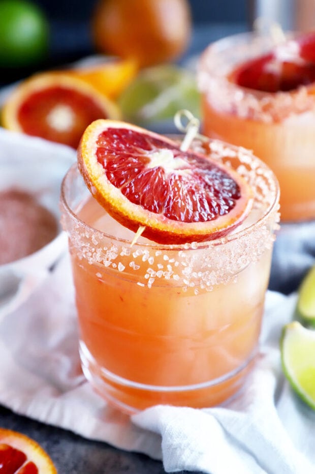 Image of margaritas in glasses