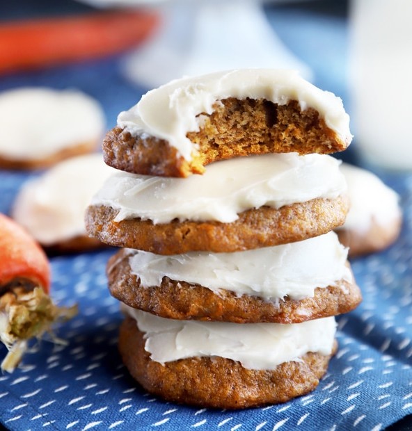 Carrot cake cookies thumbnail image