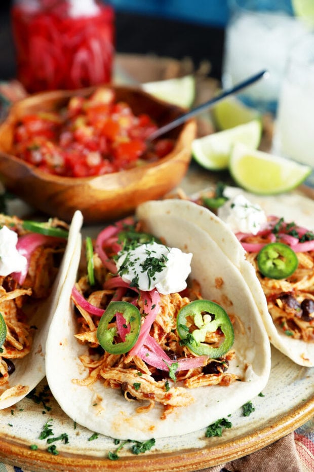 Chipotle chicken tacos image
