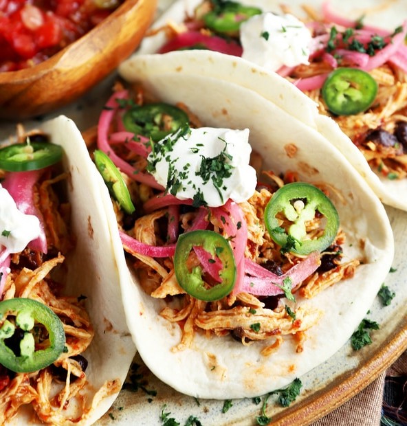 Chipotle Chicken Tacos – Modern Honey