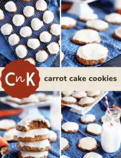 Carrot Cake Cookies Pinterest Photo
