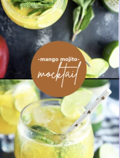 Mango Mojito Mocktail Pinterest Picture