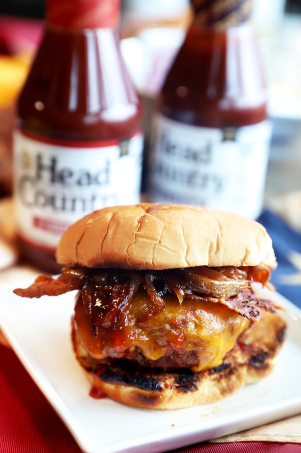 Bacon Cheddar BBQ Burger photo