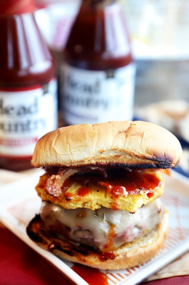 Hawaiian BBQ Burger Image