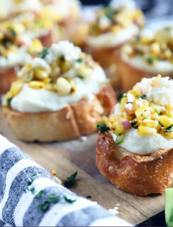 Grilled Mexican Street Corn Crostini thumbnail