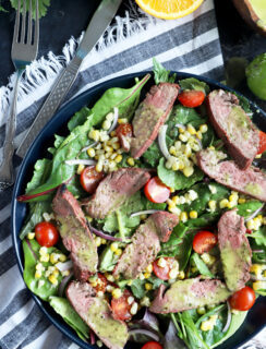 Mojo Steak Salad with Grilled Corn Recipe thumbnail