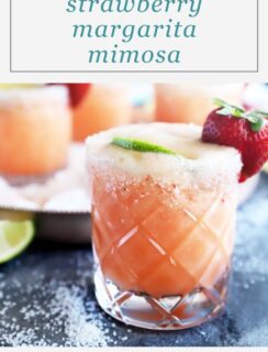 Pinterest image for margarita mimosa