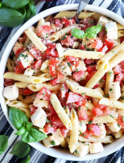 Summer lemon pasta salad thumbnail image