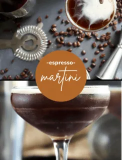 Espresso Martini Pinterest Image