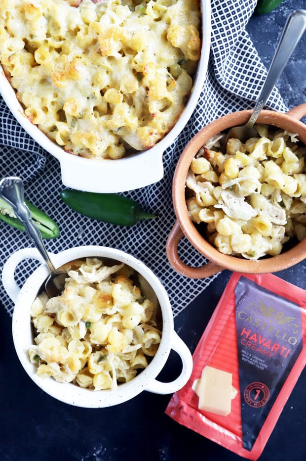 Castello mac and cheese in bowls image