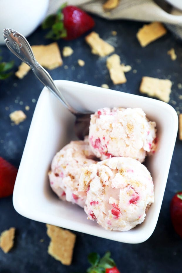 Ice cream in a bowl picture