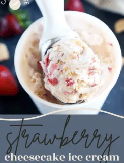 Strawberry Cheesecake Ice Cream Pinterest Photo