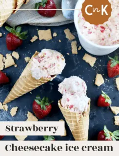 Strawberry Cheesecake Ice Cream Pinterest Picture