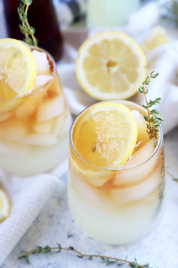 Arnold palmer mocktail drink recipe picture