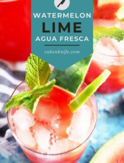 Agua fresca Pinterest image