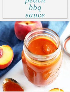 Bourbon Peach BBQ Sauce Pinterest Recipe